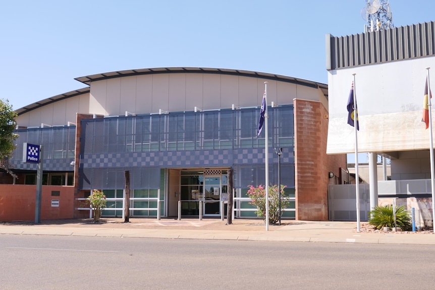 A police station in Kununurra, Western Australia.