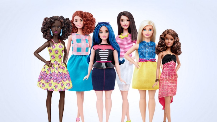 New Barbie dolls.