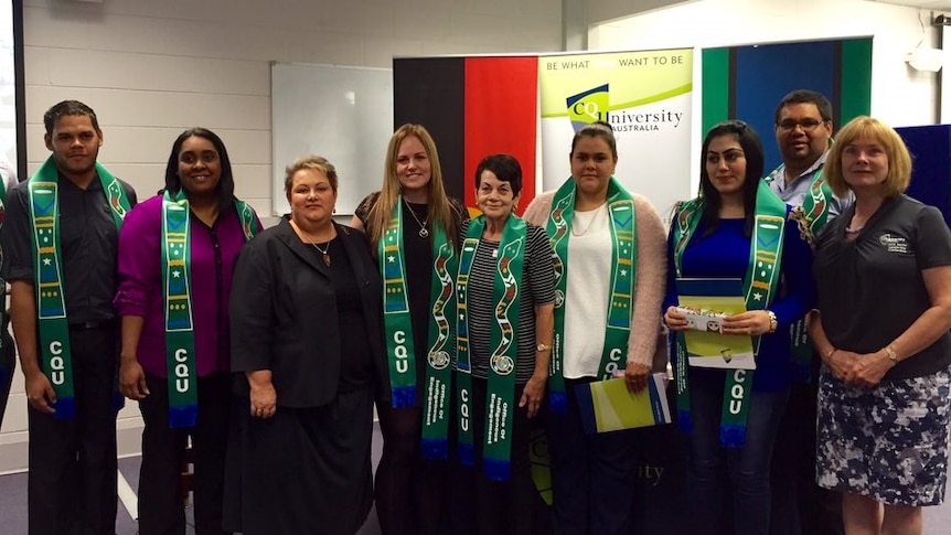 2015 Central Queensland University Tertiary Entry Program graduates.
