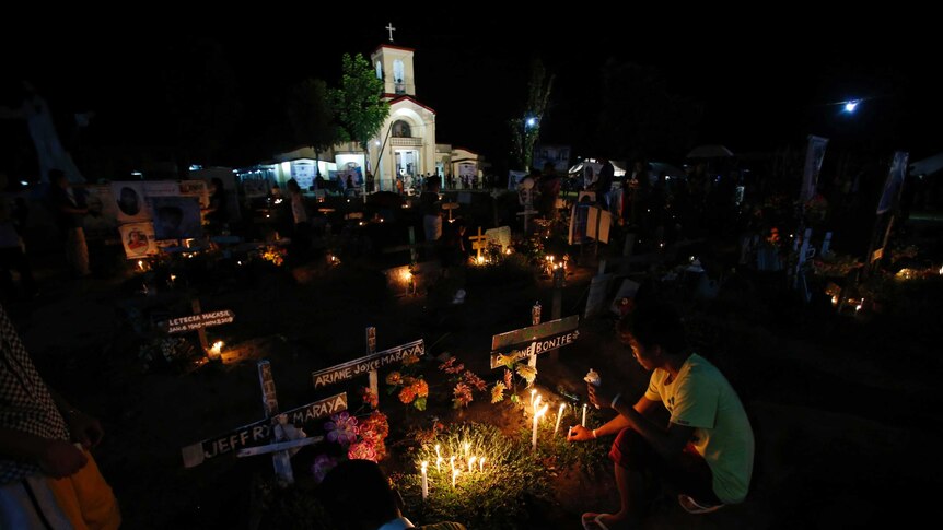 Typhoon Haiyan memorial