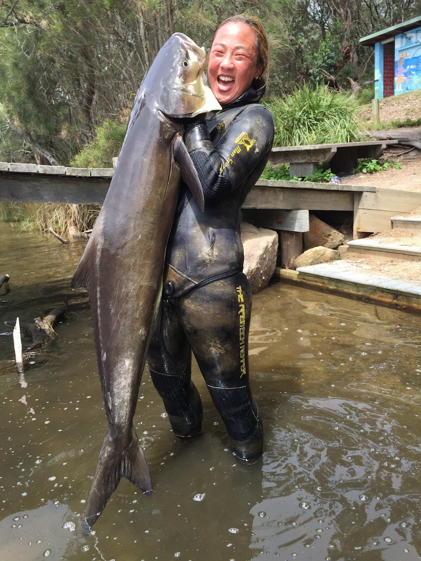 Shoalhaven spearfisher pioneering the way for women in the sport