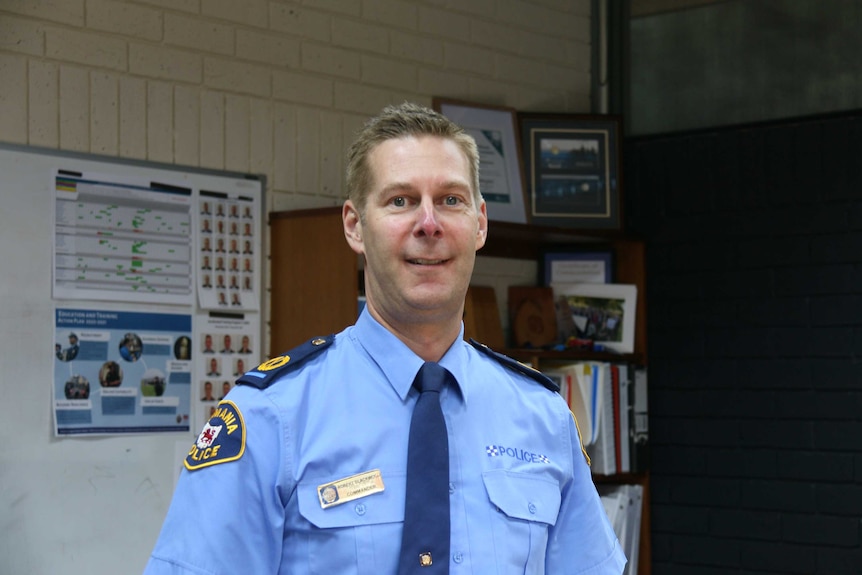 Tasmania Police Acting Assistant Commissioner Robert Blackwood