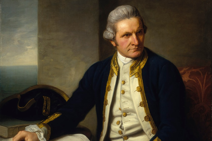 Portrait of Captain James Cook by Nathaniel Dance-Holland