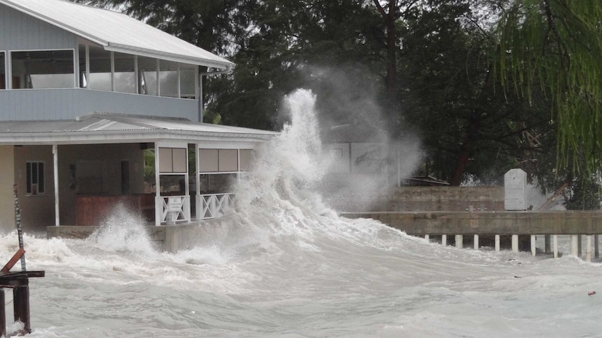 Unseasonal storm strikes Majuro