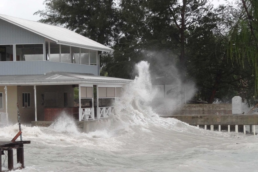 Unseasonal storm strikes Majuro