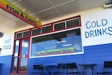 The front of Innisfail's Battered Wife fish and chip shop