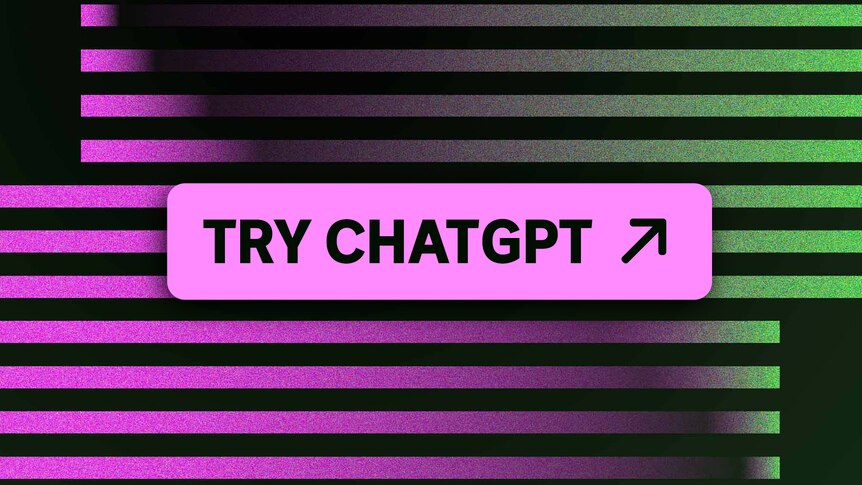 A website button that says "Try ChatGPT".