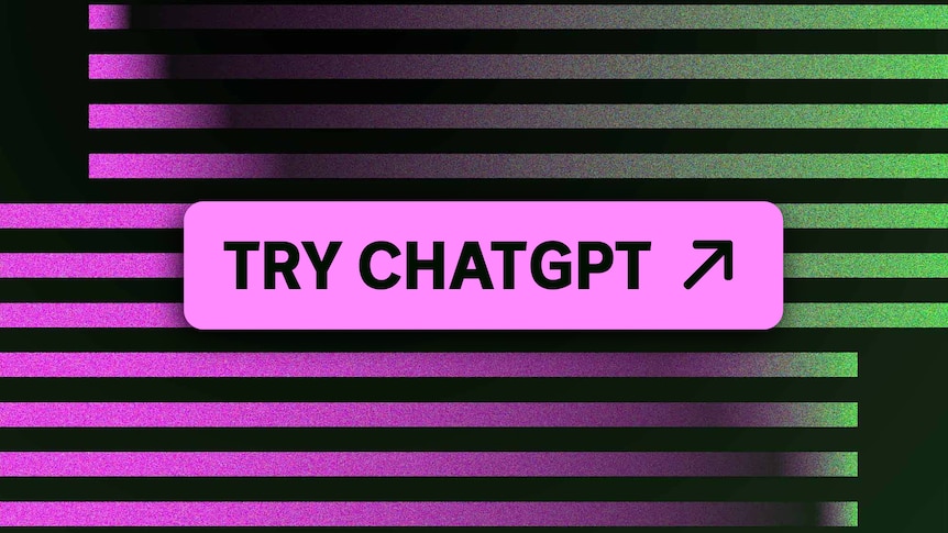 A website button that says "Try ChatGPT".