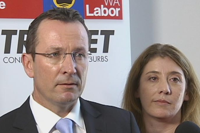 Mark McGowan and Rita Saffioti