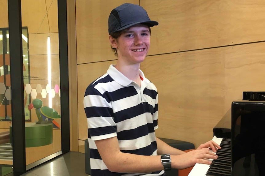 Connor's recovery over the past three months has astounded his family and medical team. His ability to speak, read and play the piano have all returned.