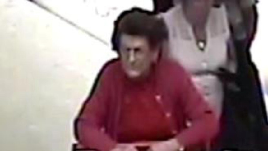 Police have released CCTV pictures of Margaret Bromley at Mandurah Centro shopping the day before sh