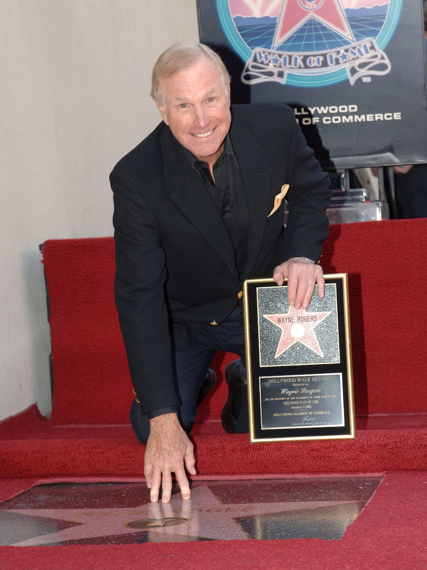 Wayne Rogers in Hollywood