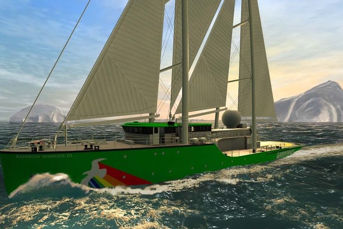 Gamers can re-enact Greenpeace campaigns on the high seas.