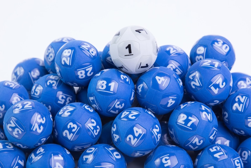 Blue powerballs.
