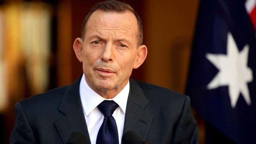 Abbott addresses media