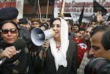Pakistan opposition leader Benazir Bhutto
