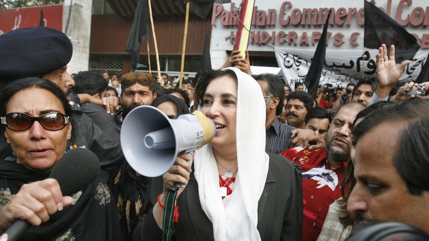 Benazir Bhutto has been released from house arrest. (File photo)