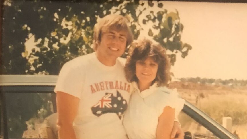 Garry Saville and his late wife Marilyn Saville. Date unknown.