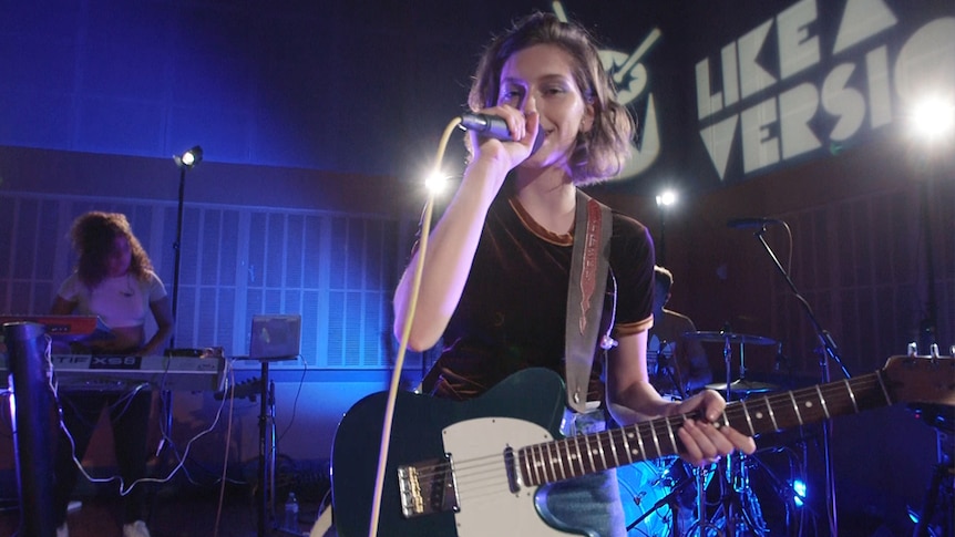 King Princess performing The White Stripes 'Fell In Love With A Girl' for triple j Like A Version