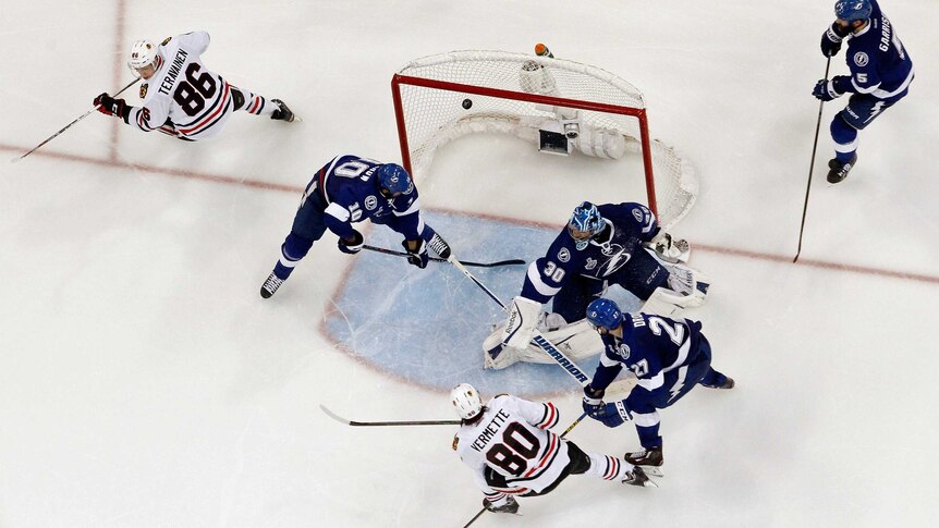 Vermette scores in Stanley Cup final