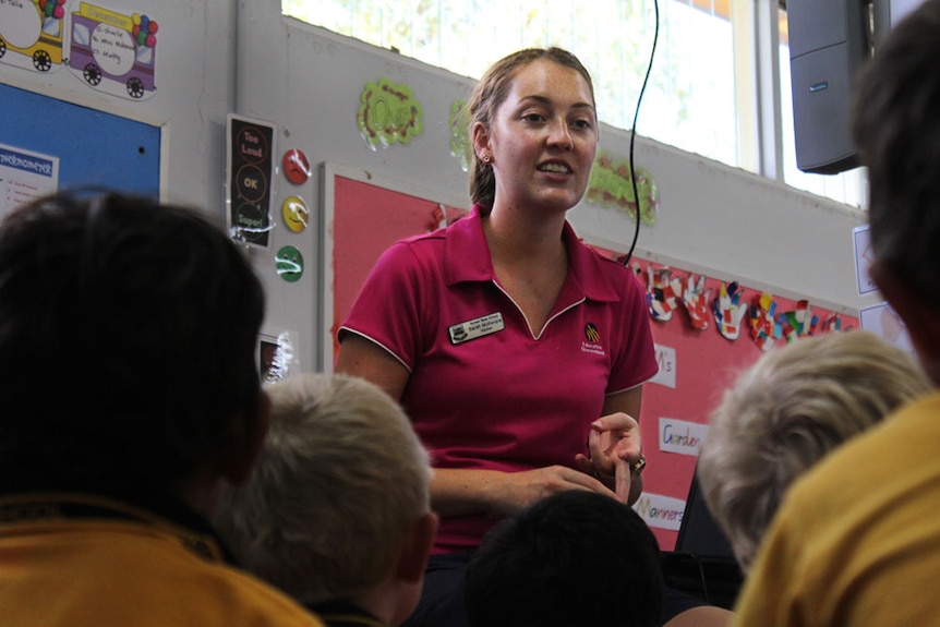 Prep teacher, Sunset State School.