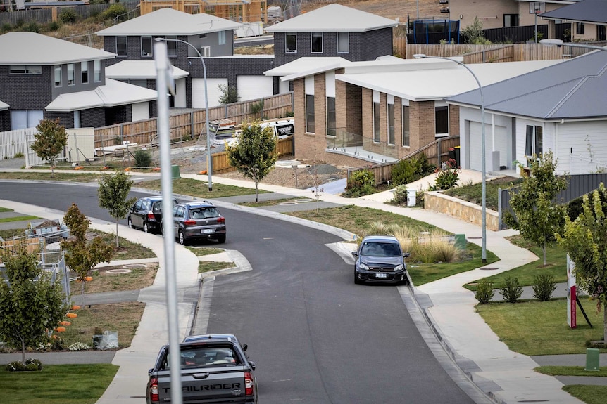 Streetscape and housing.