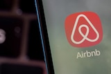 The Airbnb app on a smartphone. 