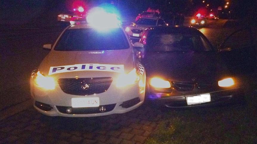 Police chase in Adelaide