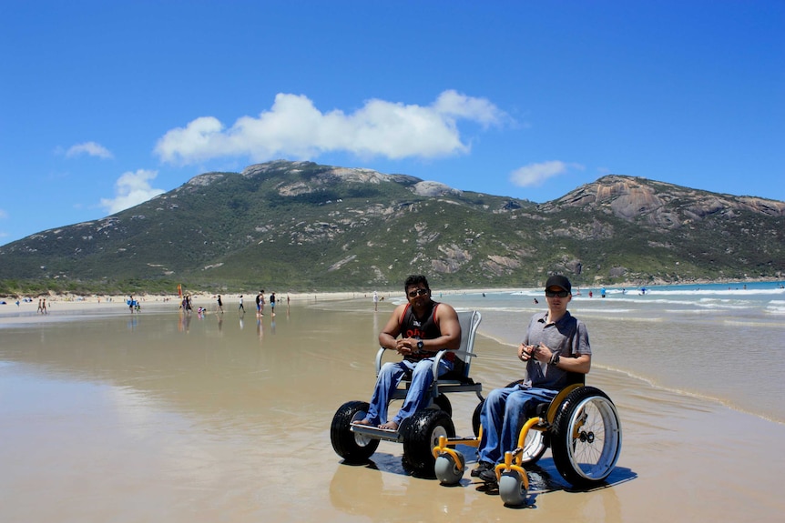Wilson's Promontory beach wheelchairs