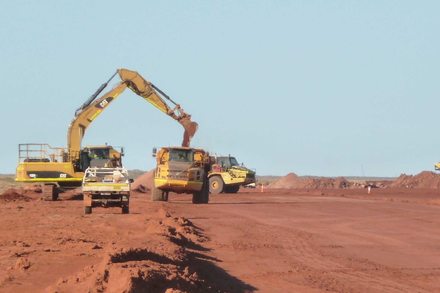 Onslow airport construction