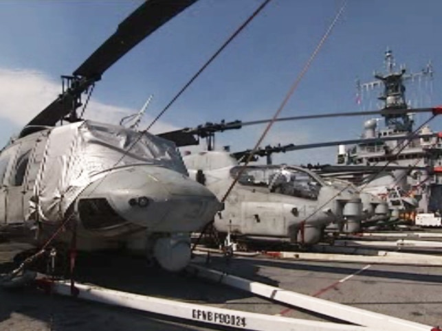 US Navy ships in Darwin