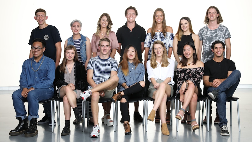 Group shot of My Year 12 Life participants