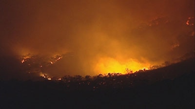 Blue Mountains: A massive backburning operation is under way. (file photo).