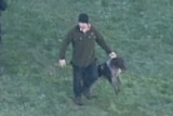 Authorities take the dog away from the Gippsland property.