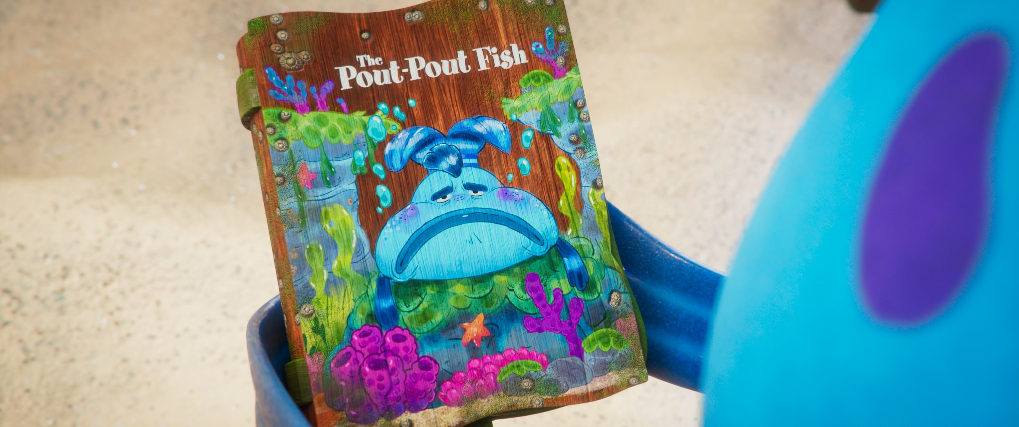 Una ilustración animada de un libro titulado 