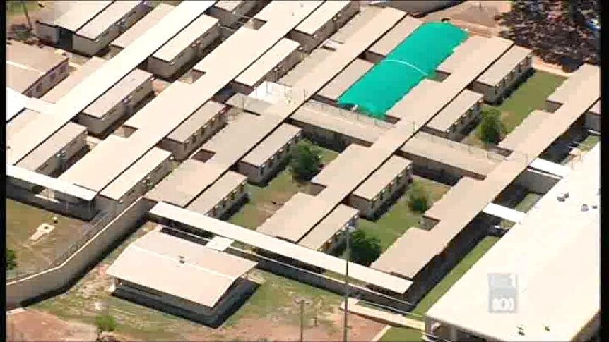 The Darwin Detention Centre has been the site of several protests in recent months.