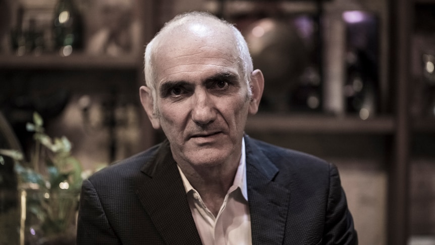 Portrait of eminent Australian musician and songwriter Paul Kelly