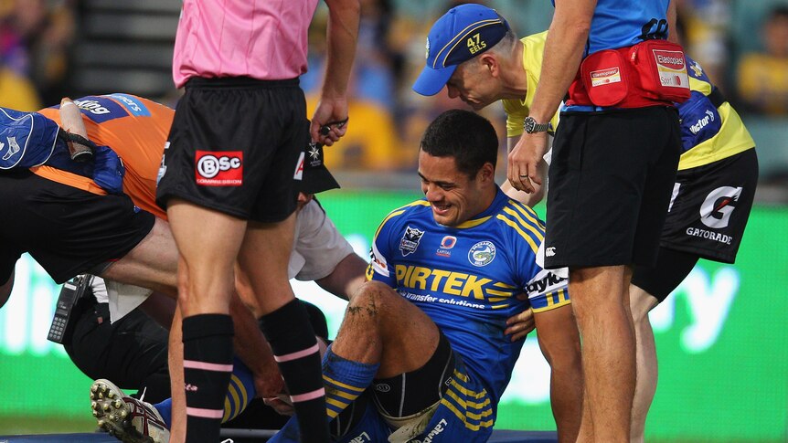 Jarryd Hayne could make his return for the Eels after injuring his knee in round two.