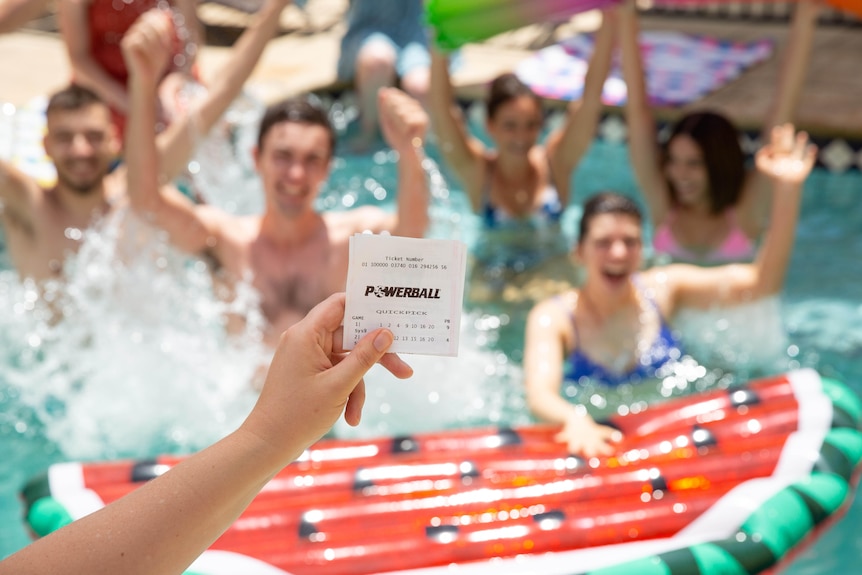 A Powerball promotional photo.