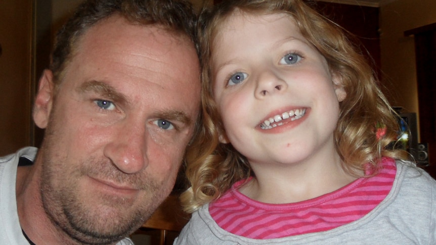 Dr Nigel Farrow with his daughter Ella.
