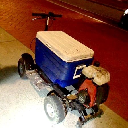 Motorised-esky driver charged with DUI on West Coast Drive
