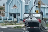 Typhoon Soudelor damage on Saipan