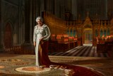 The Coronation Theatre, Westminster Abbey: A Portrait of Her Majesty Queen Elizabeth II (2012) by Ralph Heimans.