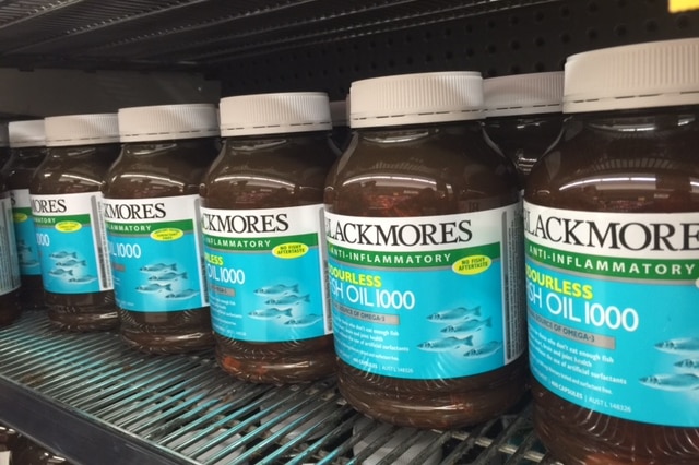 Blackmores pill bottles