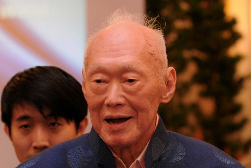 Singapore's founding prime minister Lee Kuan Yew