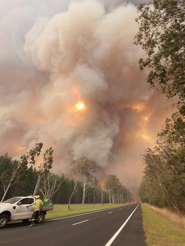 Blaze near Casino Road