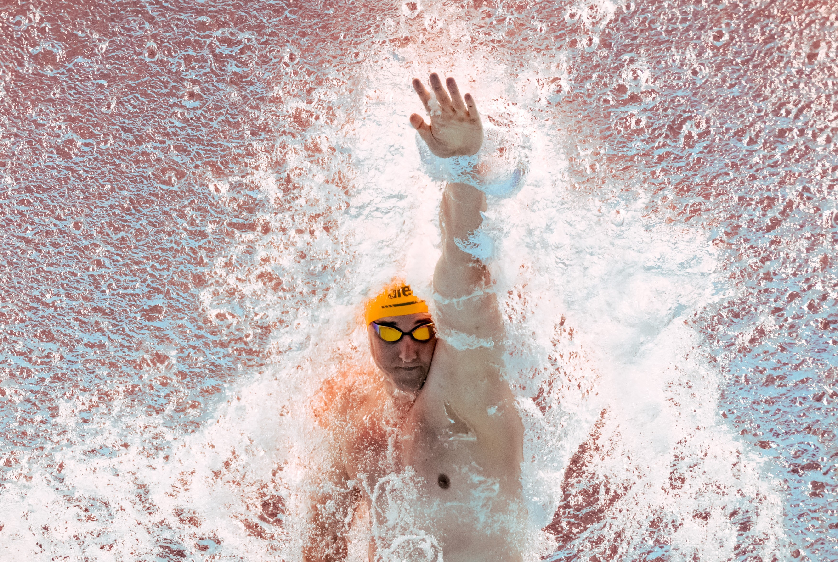 Cam McEvoy says his 50m freestyle world record is 