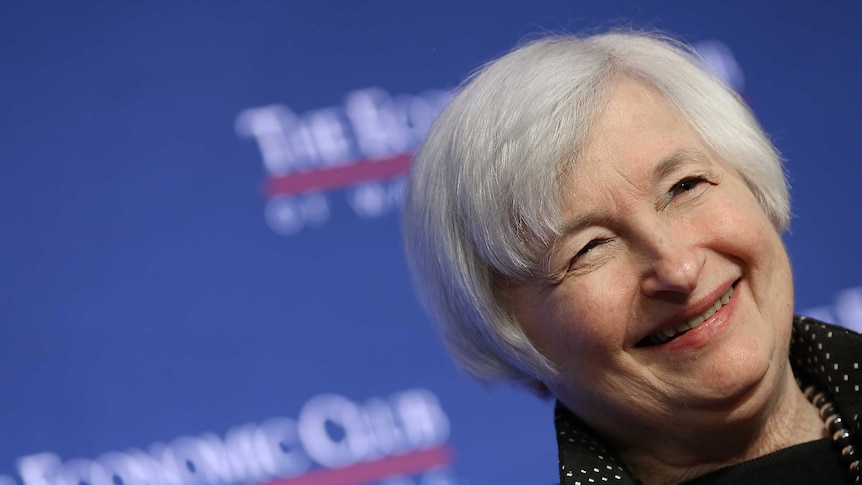 Federal Reserve Board Chairwoman Janet Yellen