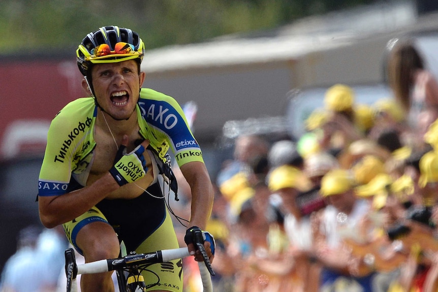 Majka wins 14th stage of Tour de France