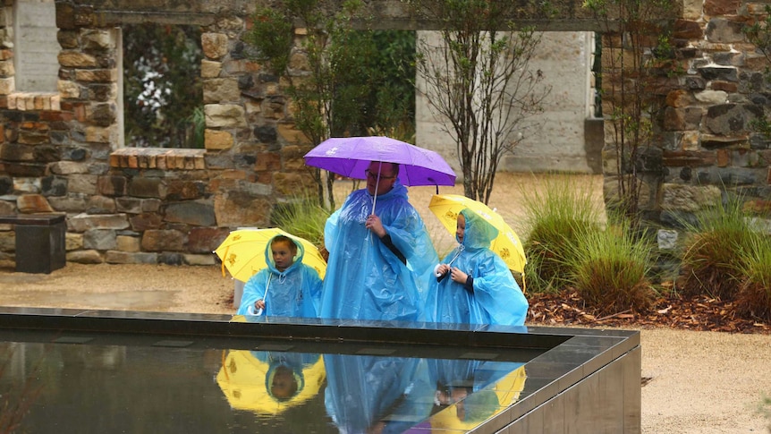 Family pays respects at Port Arthur